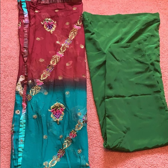 New Jamawar Indian Pakistani Salwar Kameez - Picture 4 of 4